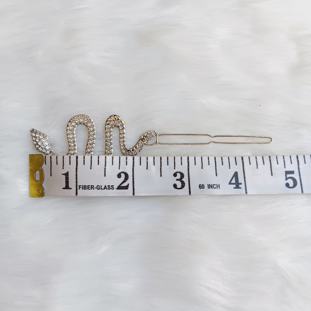 Snake Bling Hair Clip - Picture 7 of 13